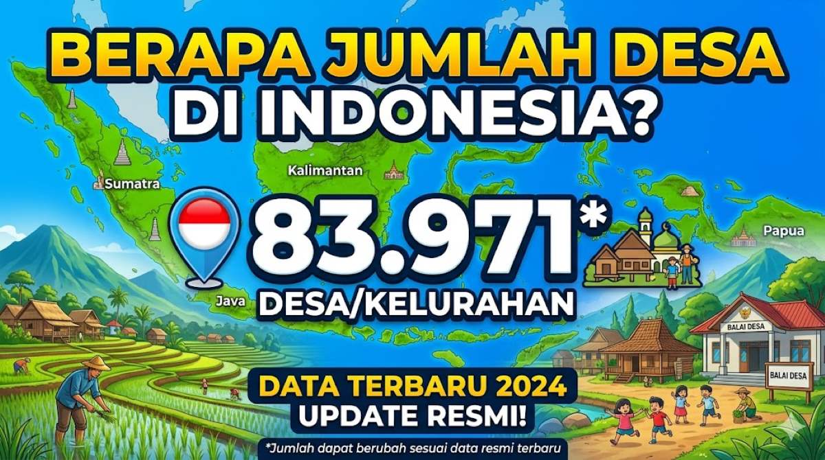 Berapa Jumlah Desa di Indonesia Tahun 2026