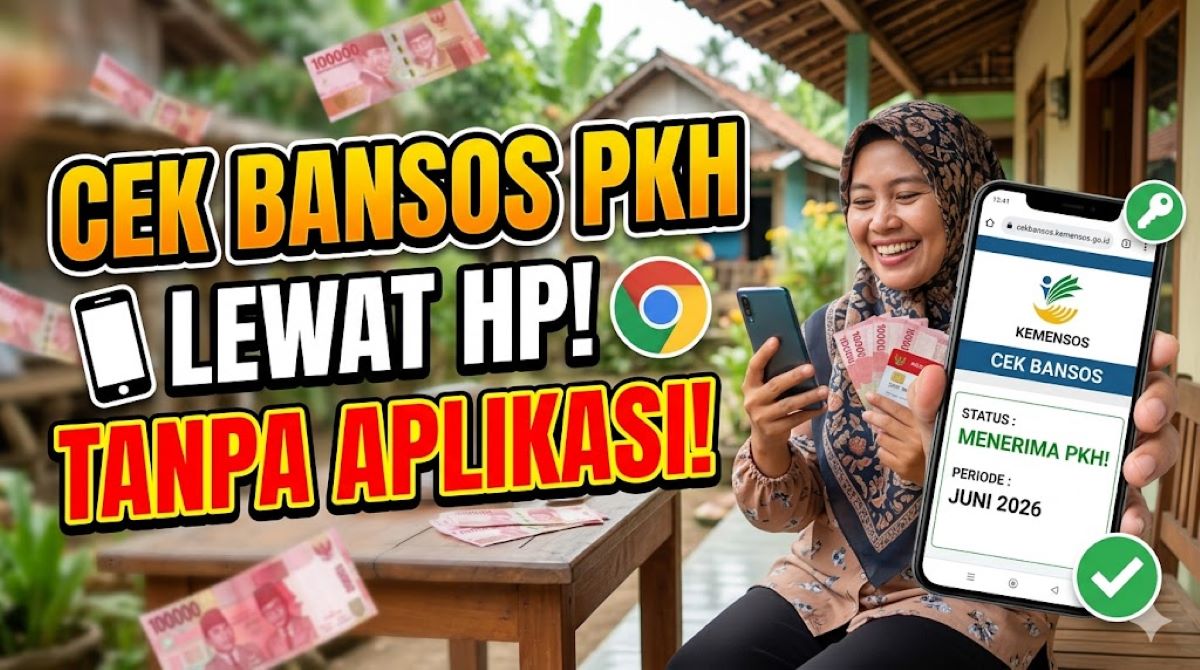 Cara Cek Bansos Lewat HP Tanpa Aplikasi