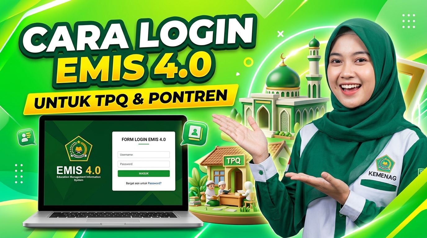 Cara Login EMIS 4.0 Kemenag untuk TPQ dan Pontren 2026