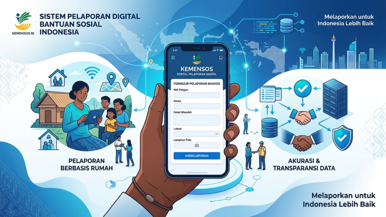 Cara Melaporkan Bansos Salah Sasaran Tahun 2026, Bisa Lewat HP Tanpa Harus Datang ke Kantor