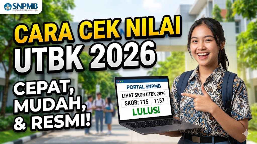 Cara Melihat Skor UTBK 2026