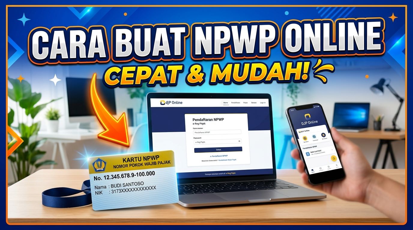 Cara Membuat NPWP Pribadi Online 2026 Lewat Coretax DJP