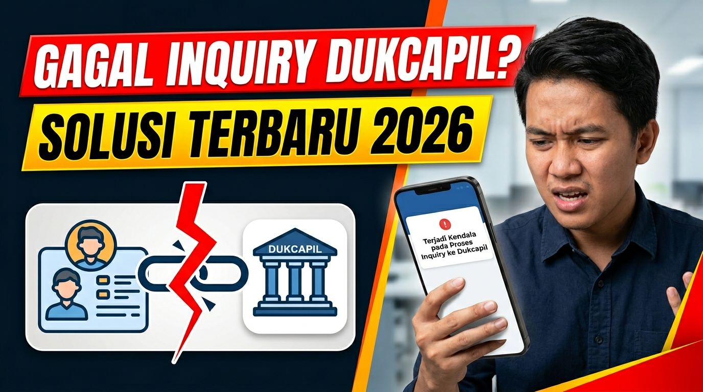 Cara Mengatasi Terjadi Kendala pada Proses Inquiry ke Dukcapil