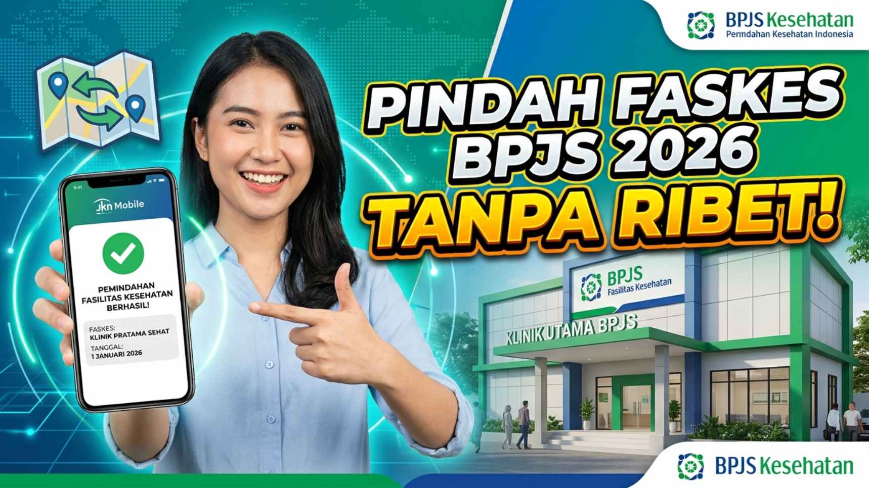Cara Pindah Faskes BPJS Satu Kabupaten Tanpa Ribet, Ini Syarat dan Langkah Terbarunya 2026
