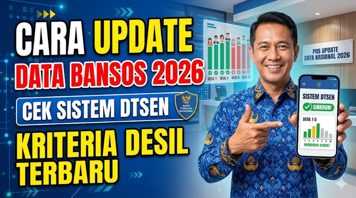 Cara Update Data Bansos