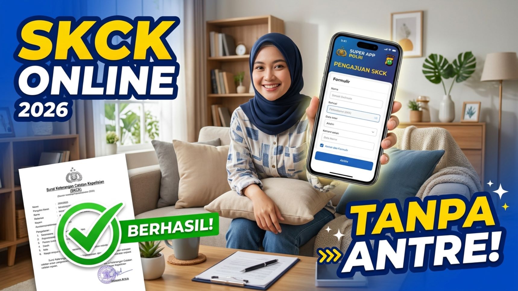 Cara membuat SKCK online