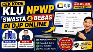 Cek Kode KLU NPWP