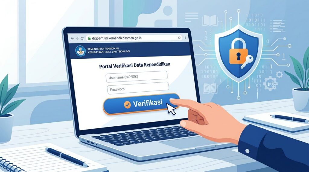 Digpem SD Kemendikdasmen Go Id Verifikasi Kepala Sekolah