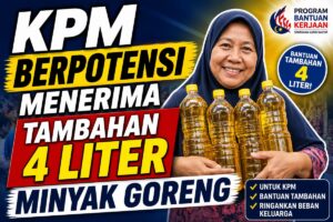 KPM Berpotensi Menerima Tambahan 4 Liter