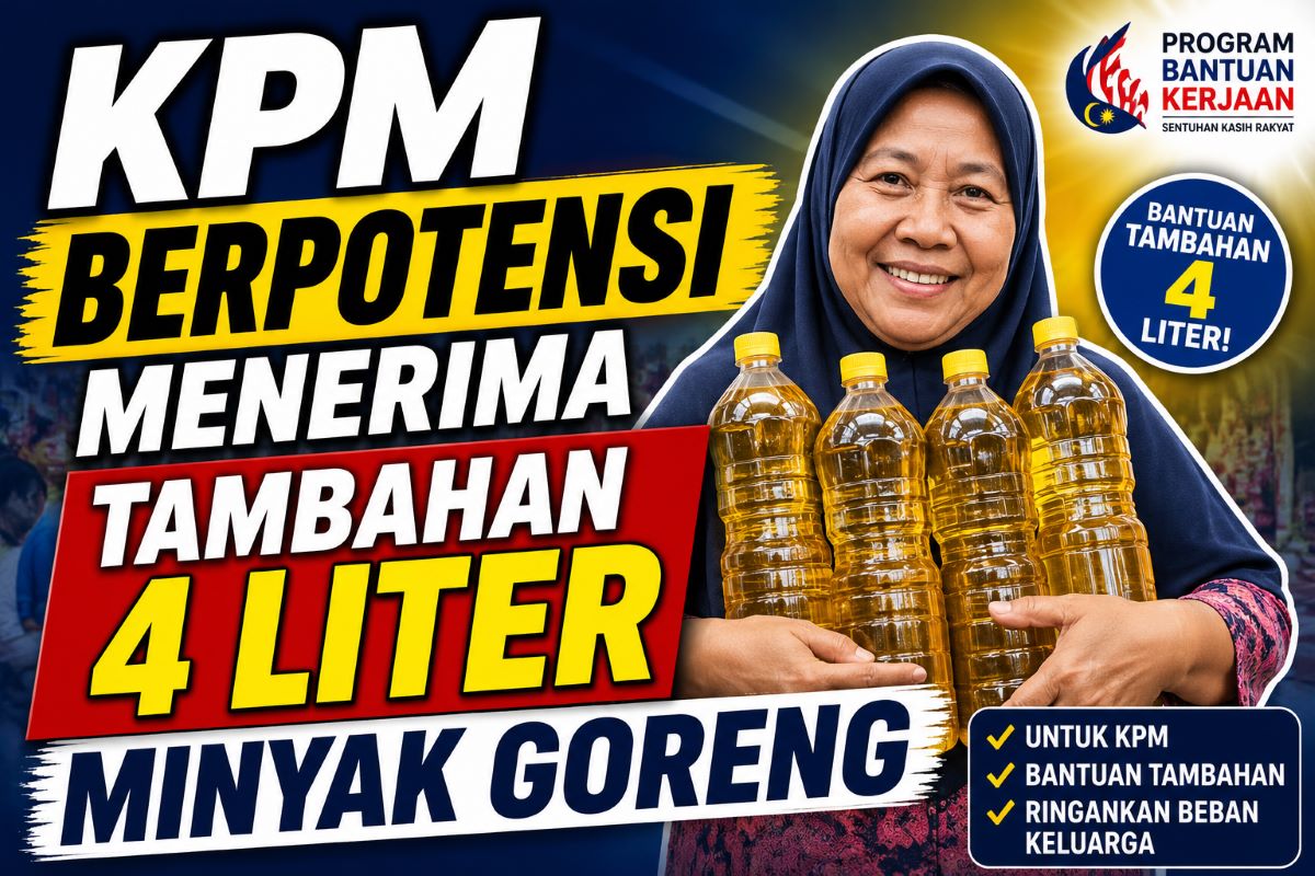 KPM Berpotensi Menerima Tambahan 4 Liter