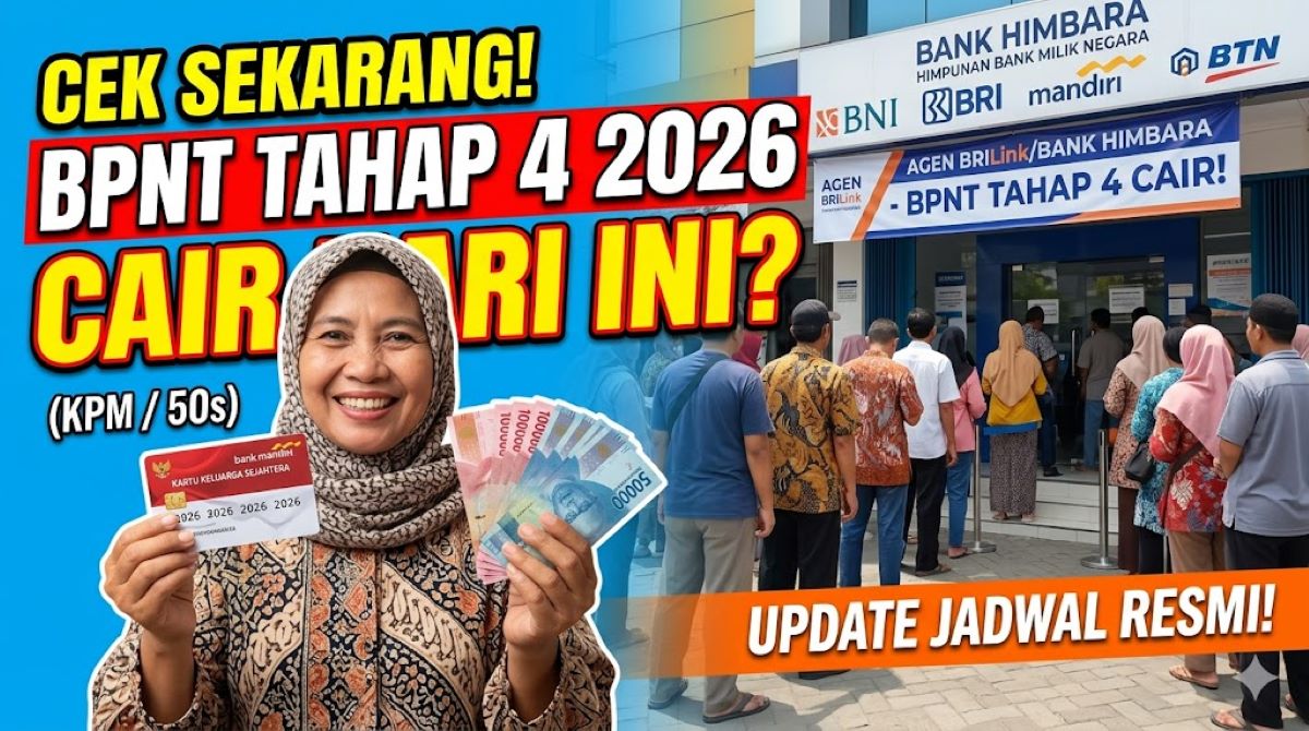 Kapan BPNT Tahap 4 Cair 2026