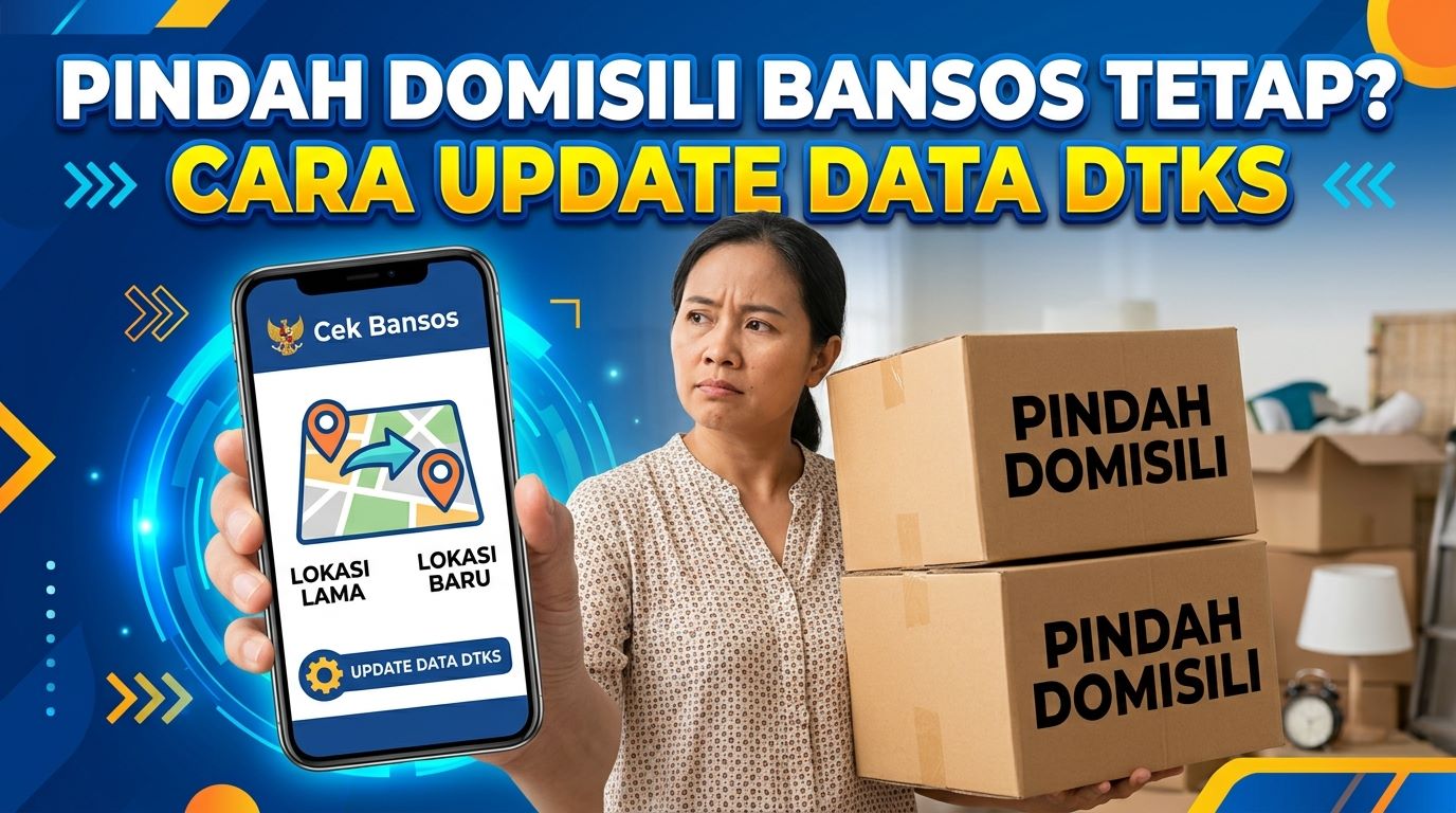 Mengurus Perpindahan Alamat DTKS Kemensos