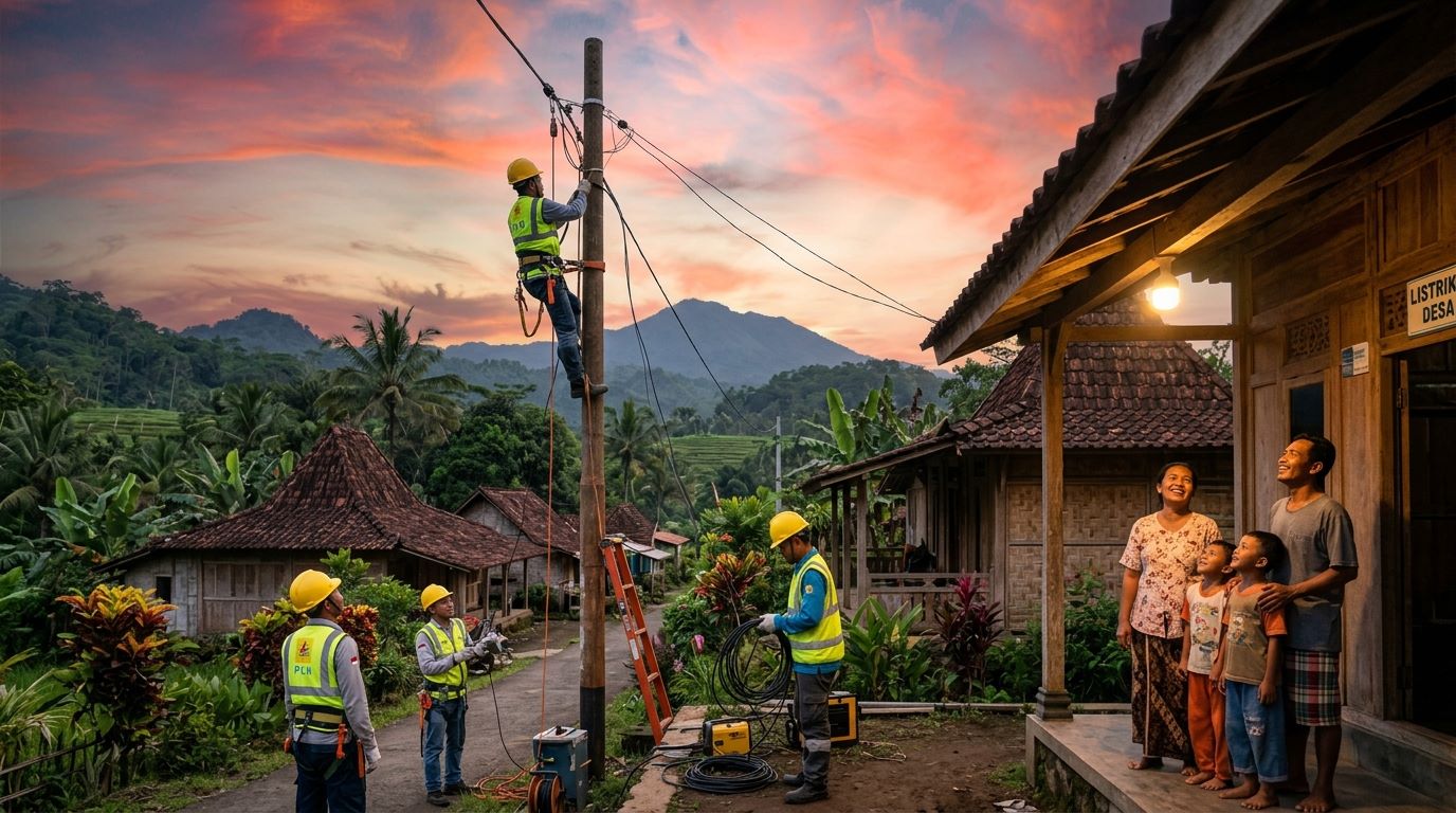 PLN Percepat Program Listrik Desa 2026