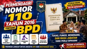 Permendagri Nomor 110 Tahun 2016