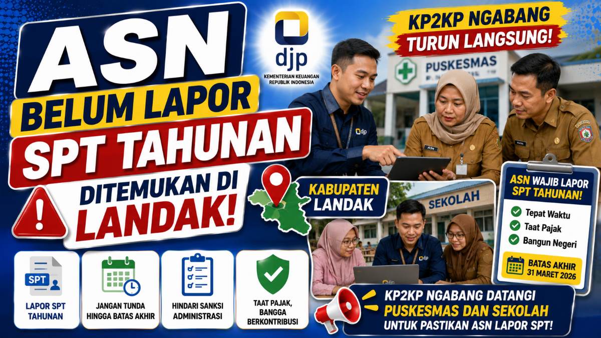 asn belum lapor pajak