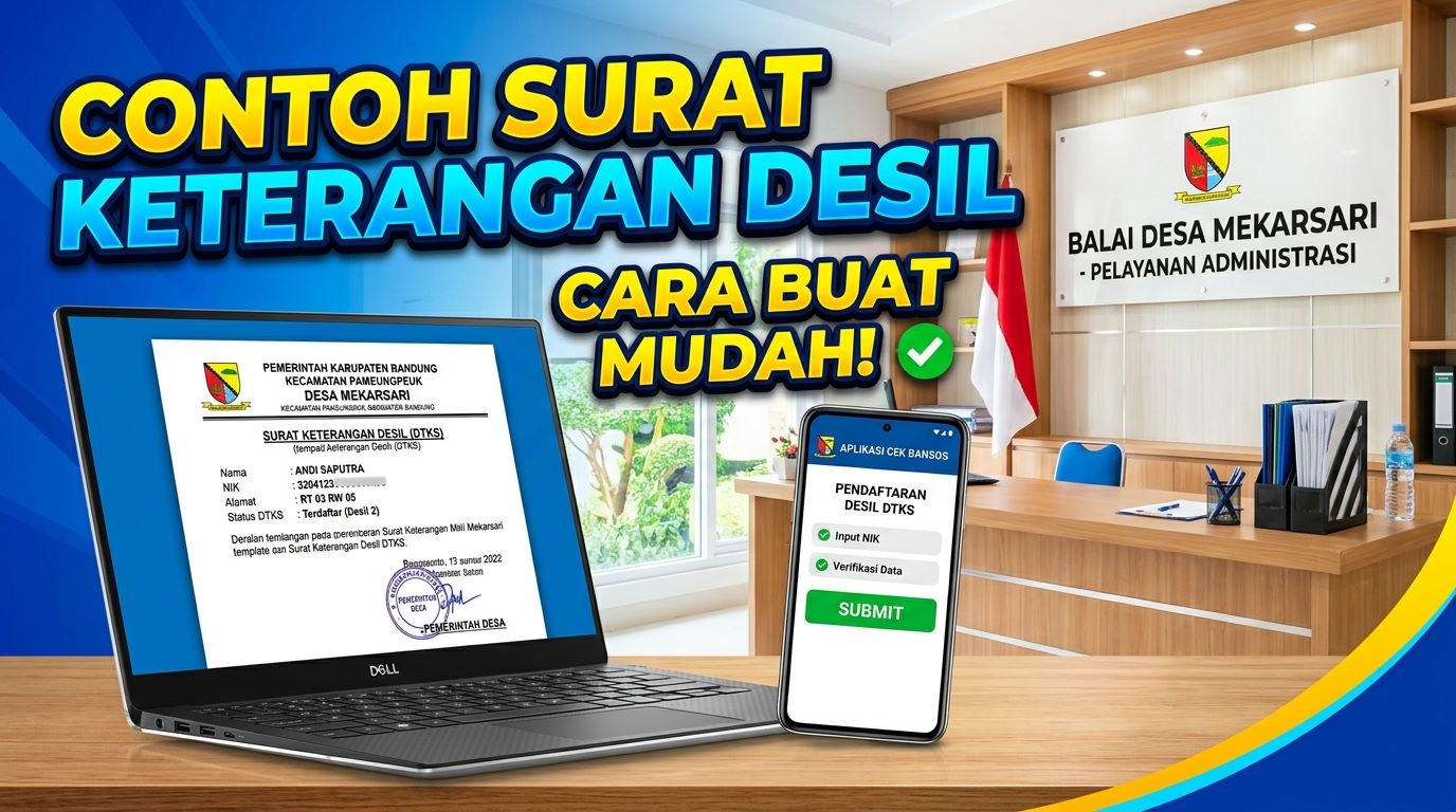 surat keterangan desil